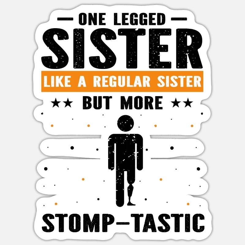 Bionic leg design for leg prostheses Sticker size S (10 x 10 cm)