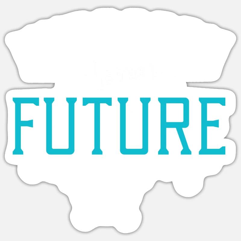 L’hydrogène est le futur élément hydrogène Sticker taille S (10 x 10 cm)