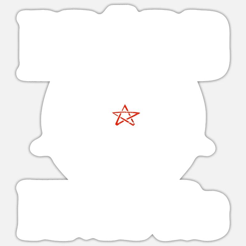 Satan Beelzebub Devil Gothic Pentagram Mystical Sticker size S (10 x 10 cm)