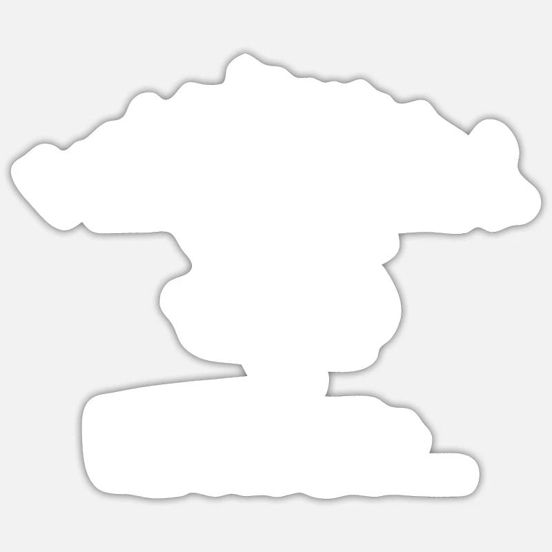 Lustiger Physik Witz Quantenphysik Atom Lehrer Sticker Größe S (10 x 10 cm)