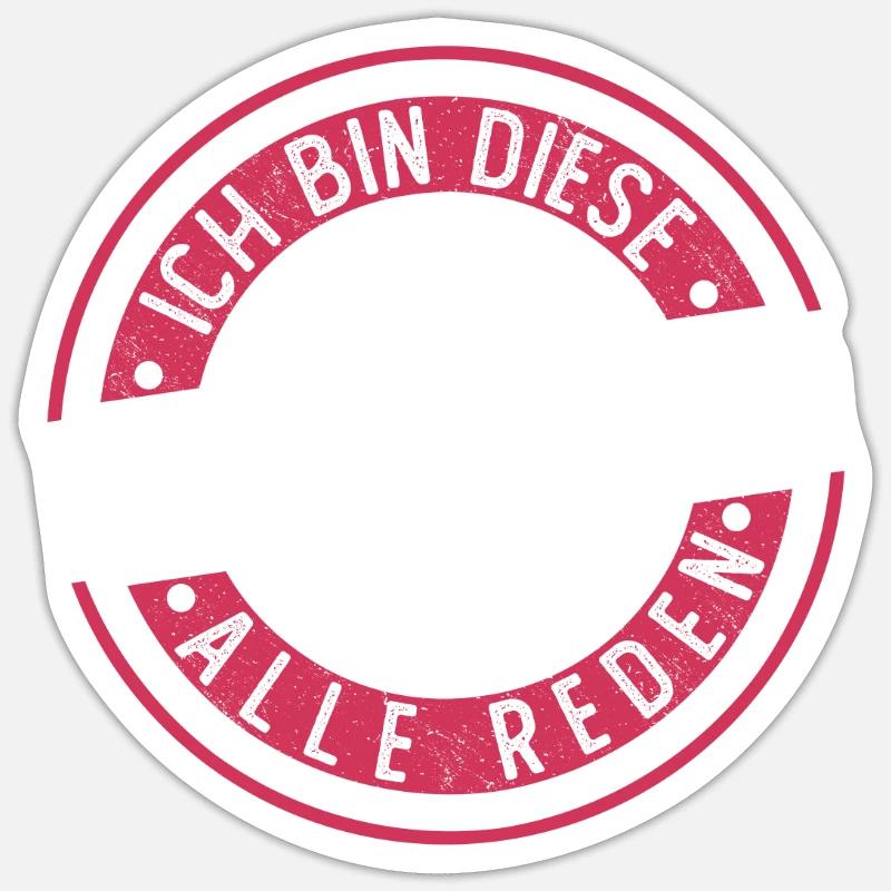 Rebecca Geschenkidee Geschenk Geburtstag - Sticker Größe S (10 x 10 cm) - Mattweiß