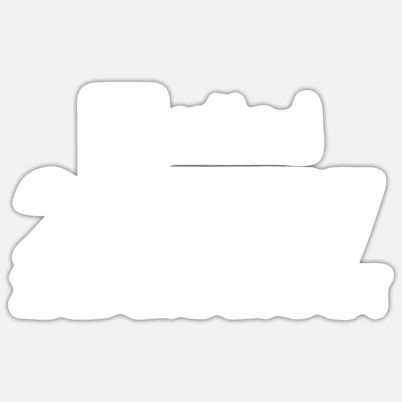 Édition Limitée 2017 - Sticker taille S (10 x 10 cm) - blanc mat