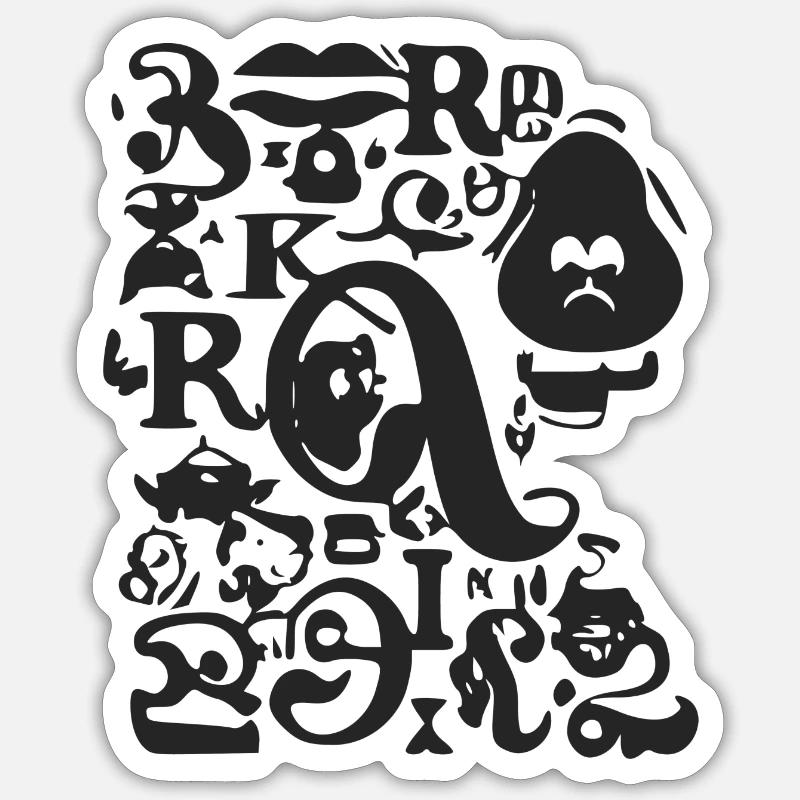 Sticker taille S (10 x 10 cm) - 