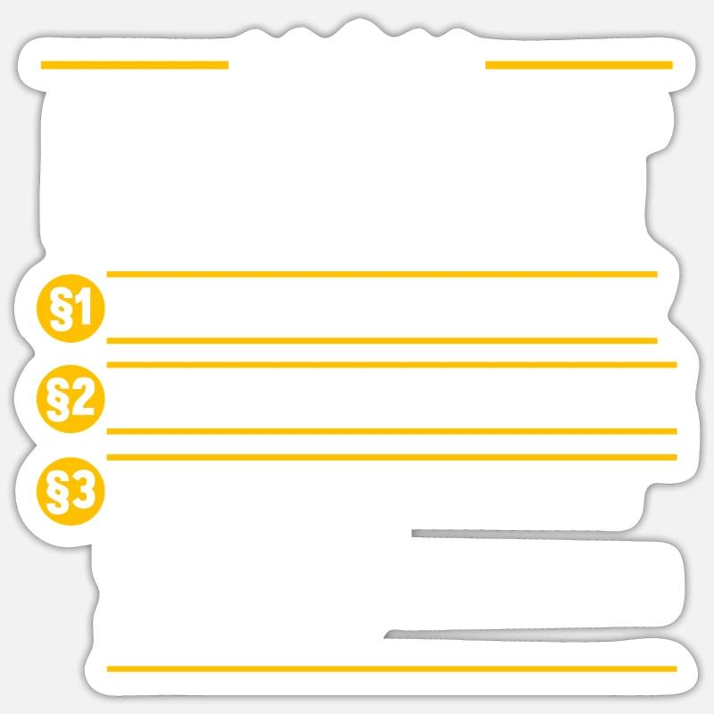 Sticker Größe S (10 x 10 cm) - 