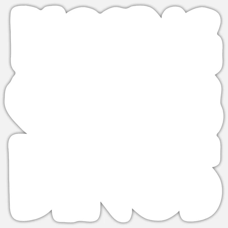 Digging for Dinos - Sticker size S (10 x 10 cm) - white matte