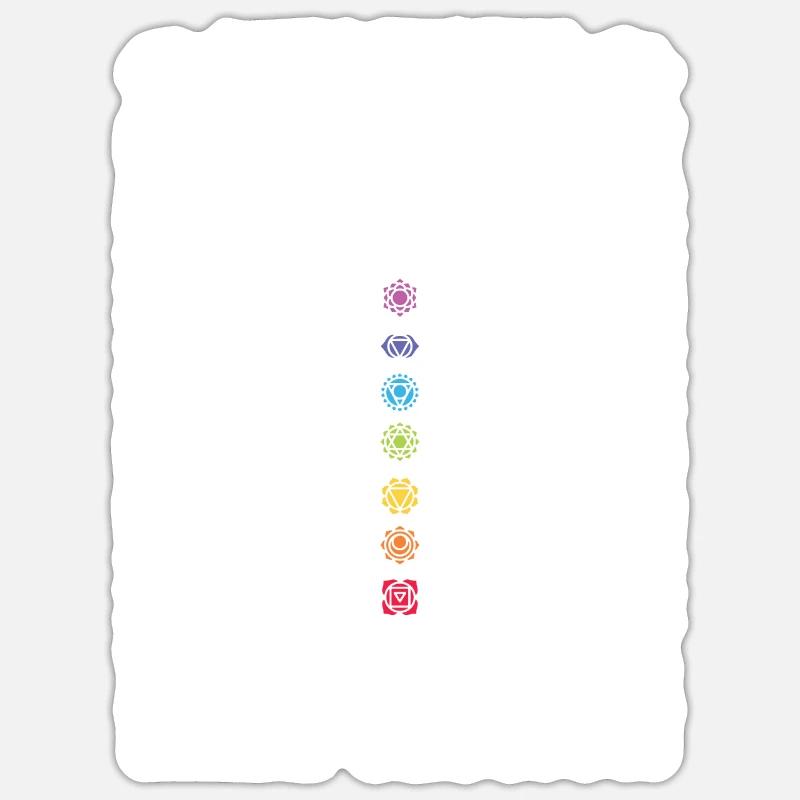 Reiki Practitioners & Reiki Master - Sticker size S (10 x 10 cm) - white matte
