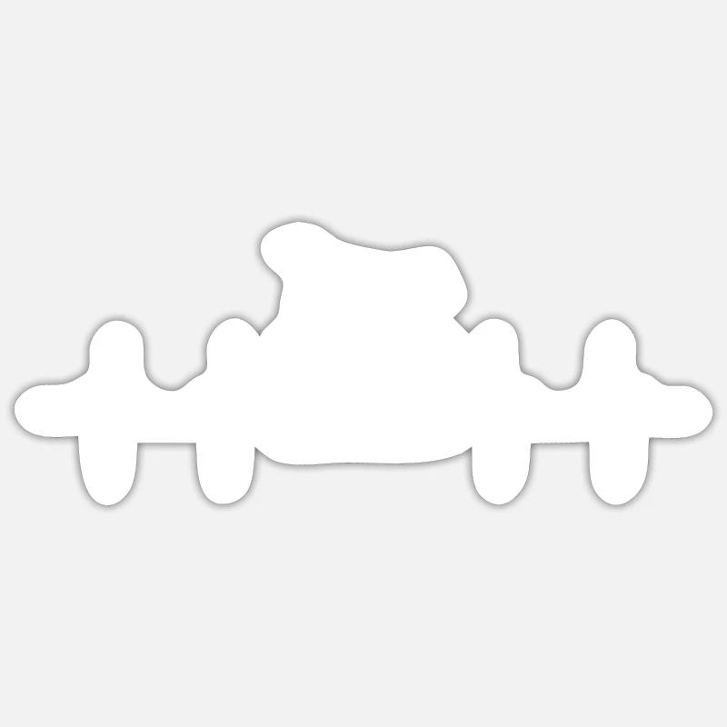 Sticker Größe S (10 x 10 cm) - 
