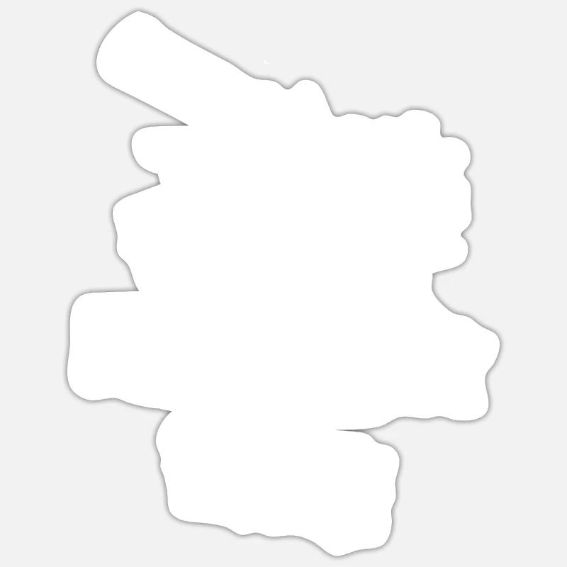 Sein Hammerzeitgeschenk für einen Schreiner oder Handwerker Sticker Größe S (10 x 10 cm)