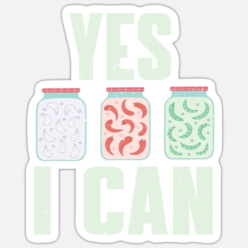 Funny boiling down pun Sticker size S (10 x 10 cm)