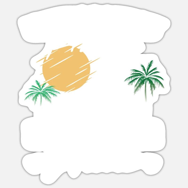 Les amis ne laissent pas les amis bronzer seul bronzer - Sticker taille S (10 x 10 cm) - blanc mat