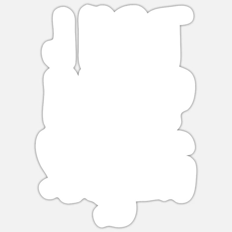 Finding Dory Keep Swimming Graphic Sticker size S (10 x 10 cm)