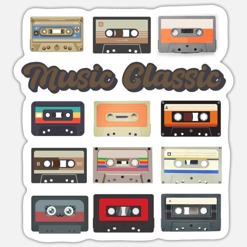 Sticker taille S (10 x 10 cm) - 
