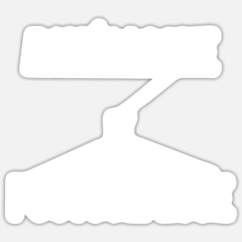 Monegasque et footgolfeuse - Sticker taille S (10 x 10 cm) - blanc mat