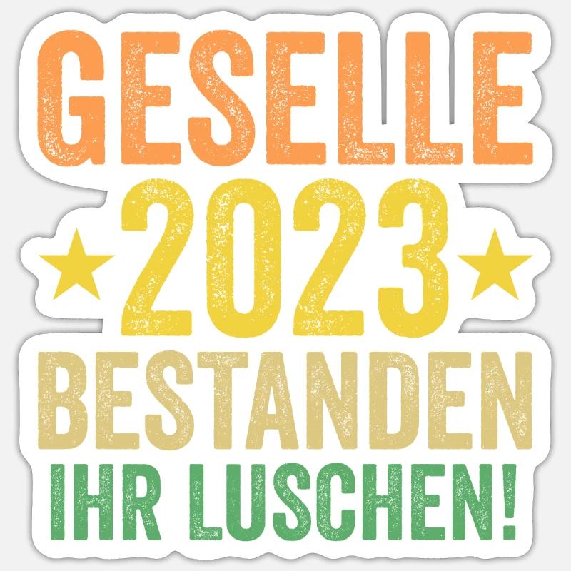 Sticker Größe S (10 x 10 cm) - 