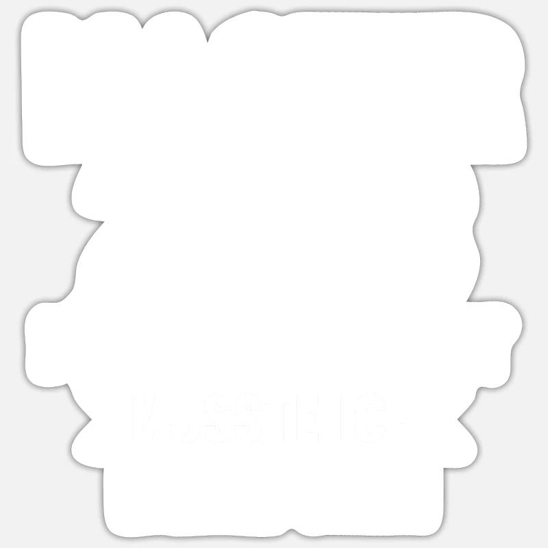 Master 2023 Prüfung Masterabschluss Geschenk Sticker Größe S (10 x 10 cm)