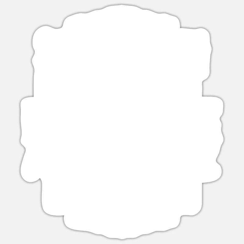 Lustiger Büro Spruch Arbeitskollegin Eingebildet - Sticker Größe S (10 x 10 cm) - Mattweiß