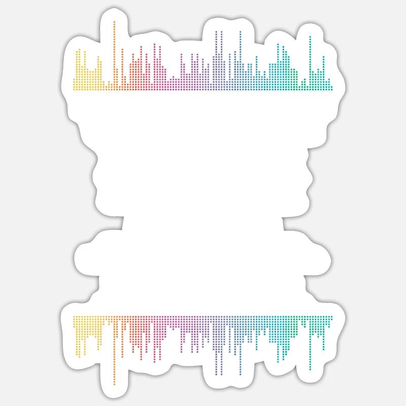 Sticker Größe S (10 x 10 cm) - 