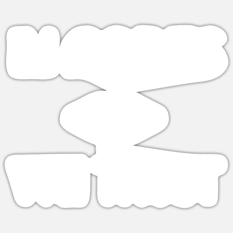 We trust in codes Sticker size S (10 x 10 cm)