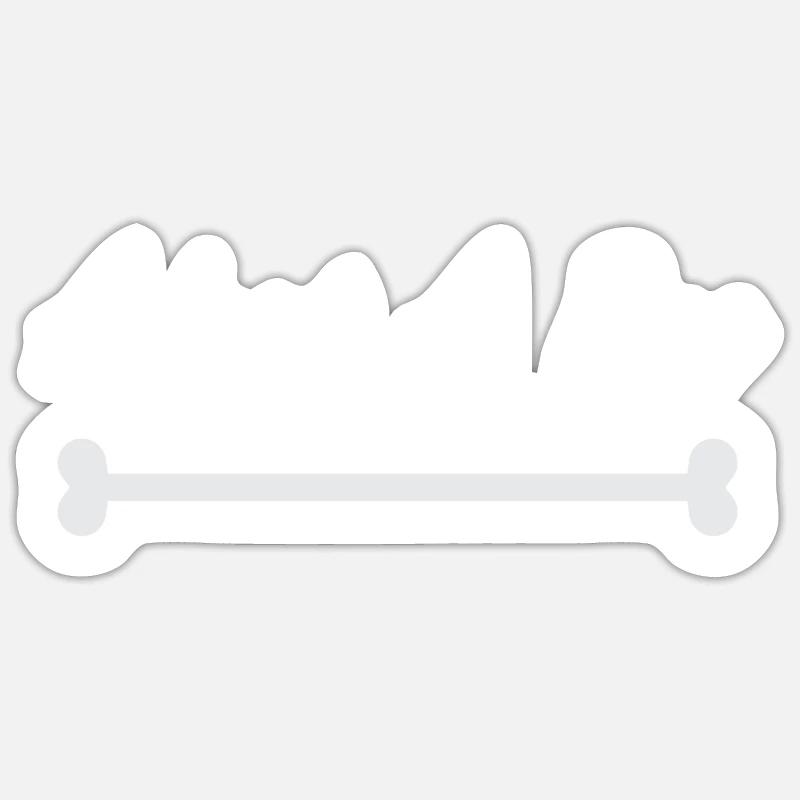 Adopt a dog Sticker size S (10 x 10 cm)