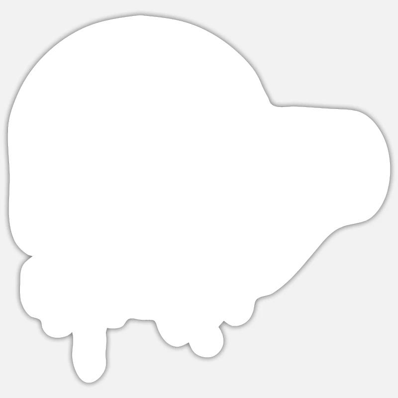 Klimawandel Schutz Erde - Sticker Größe S (10 x 10 cm) - Mattweiß