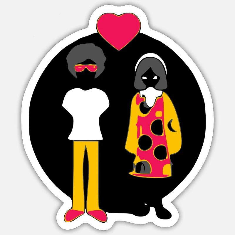 Sticker taille S (10 x 10 cm) - 