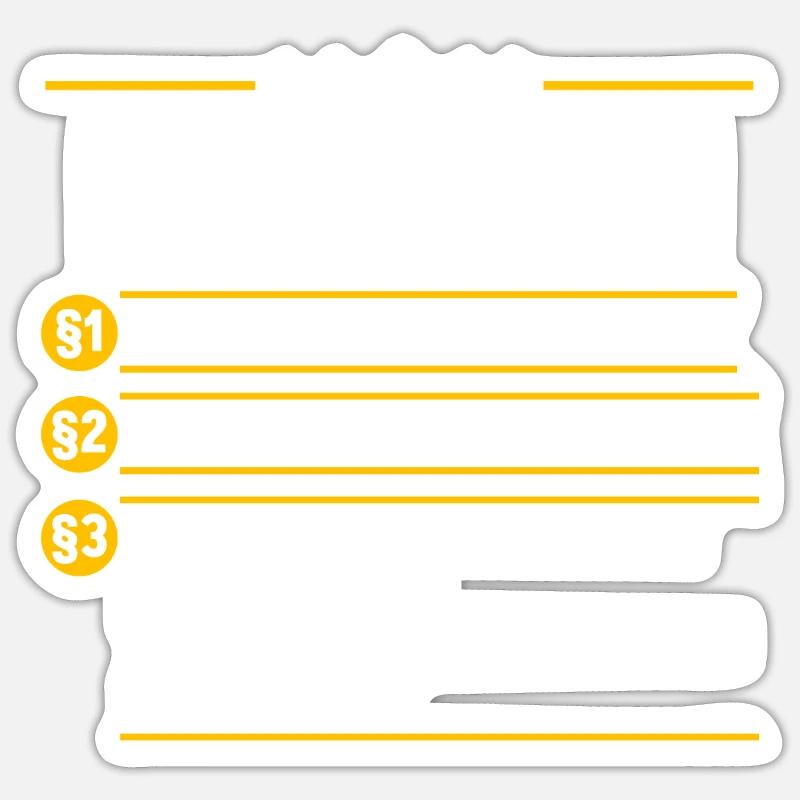 Sticker Größe S (10 x 10 cm) - 