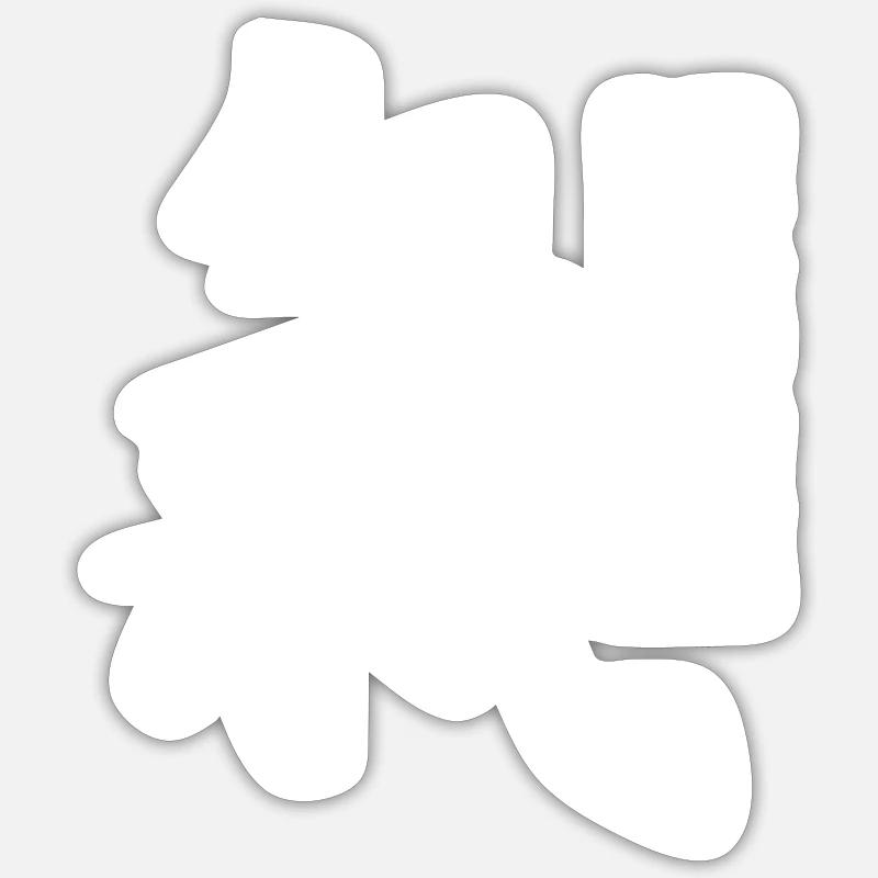 Sticker taille S (10 x 10 cm) - 