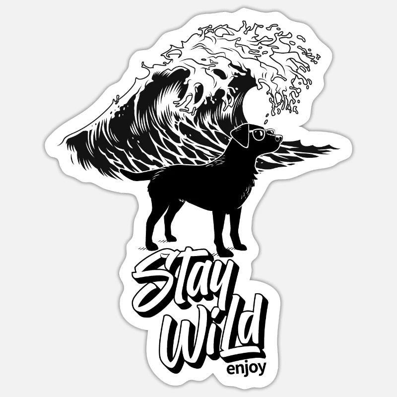 Sticker Größe S (10 x 10 cm) - 