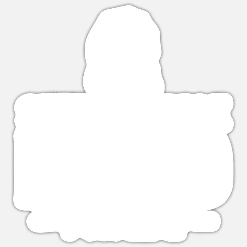 Sheepadoodle Doodle Hund Sticker Größe S (10 x 10 cm)