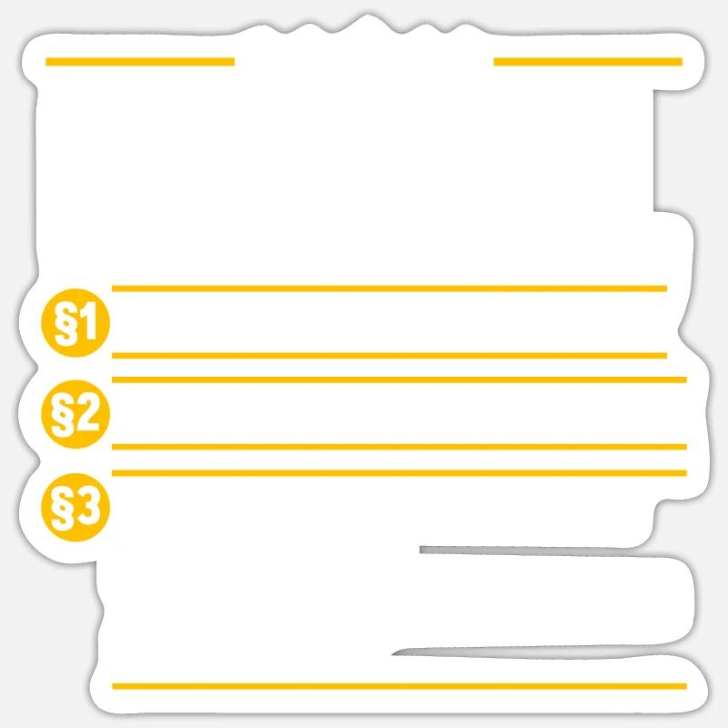 Sticker Größe S (10 x 10 cm) - 