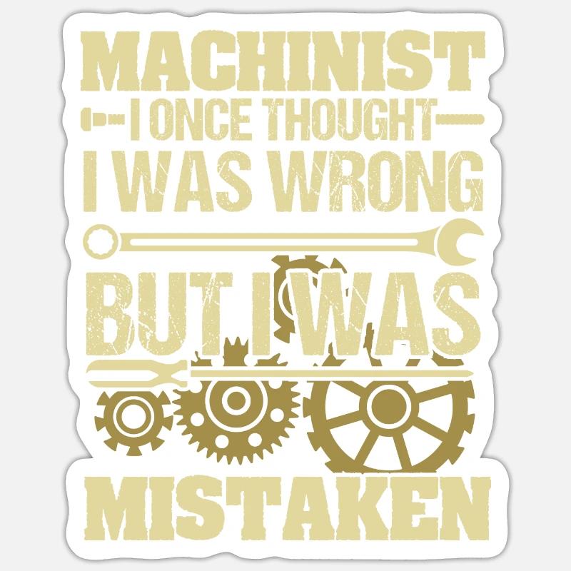 Locksmith - Sticker size S (10 x 10 cm) - white matte