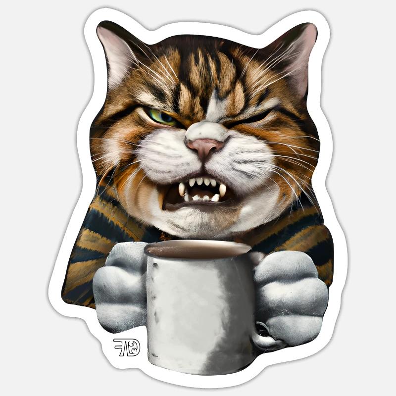 Sticker taille S (10 x 10 cm) - 