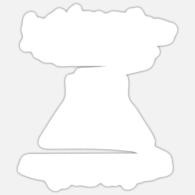Sticker taille S (10 x 10 cm) - 