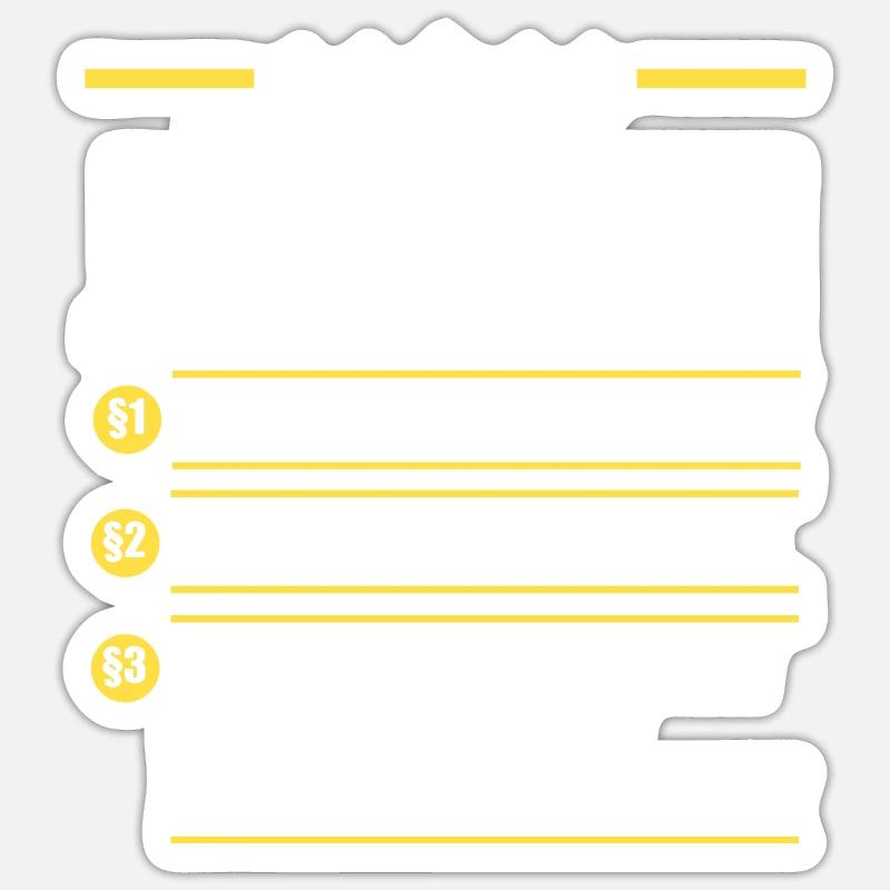 Sticker Größe S (10 x 10 cm) - 