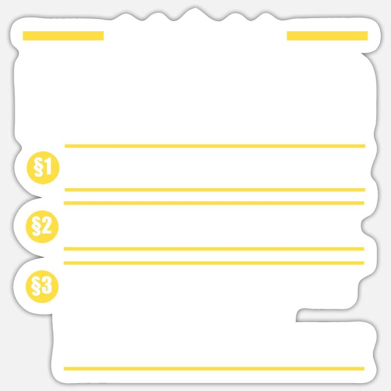 Sticker taille S (10 x 10 cm) - 