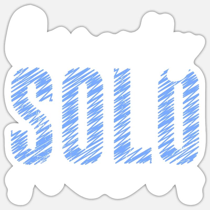 Actuellement célibataire Je suis célibataire - Sticker taille S (10 x 10 cm) - blanc mat