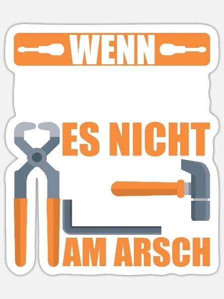 Vorname Gunter Name Geburtstag Geschenk - Sticker Größe S (10 x 10 cm) - Mattweiß