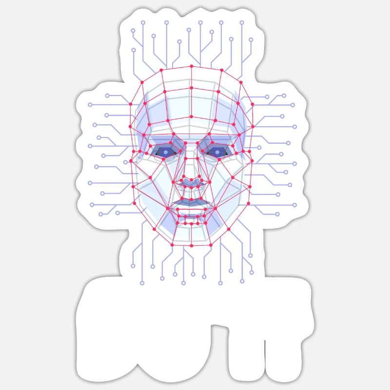 Artificial Intelligence Ai Chat Sticker Größe S (10 x 10 cm)