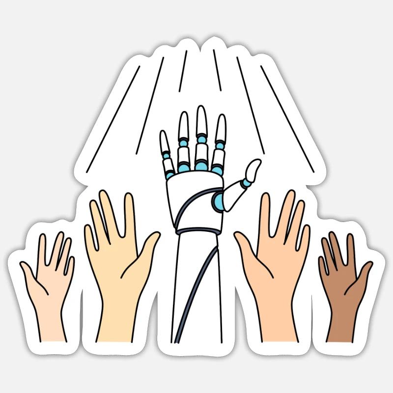 Sticker taille S (10 x 10 cm) - 