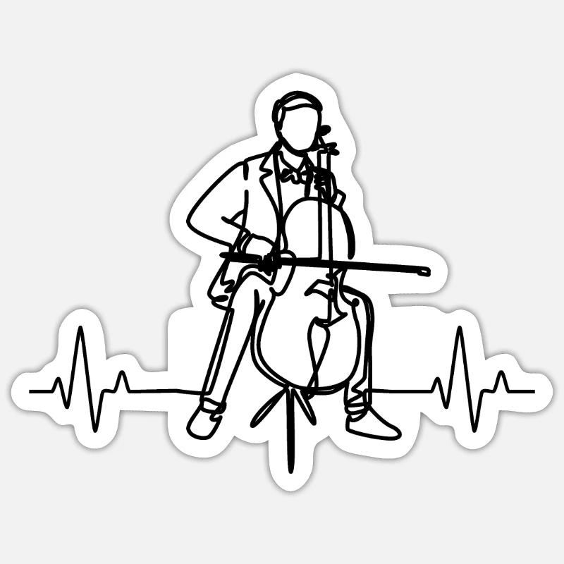 Sticker Größe S (10 x 10 cm) -