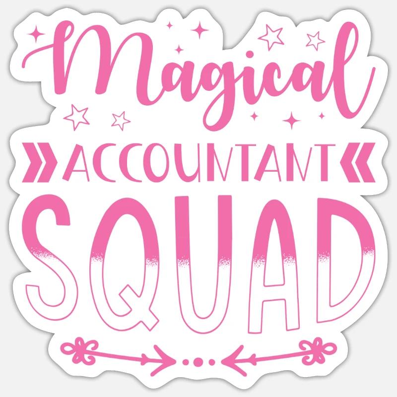 Groupe comptable Sticker taille S (10 x 10 cm)