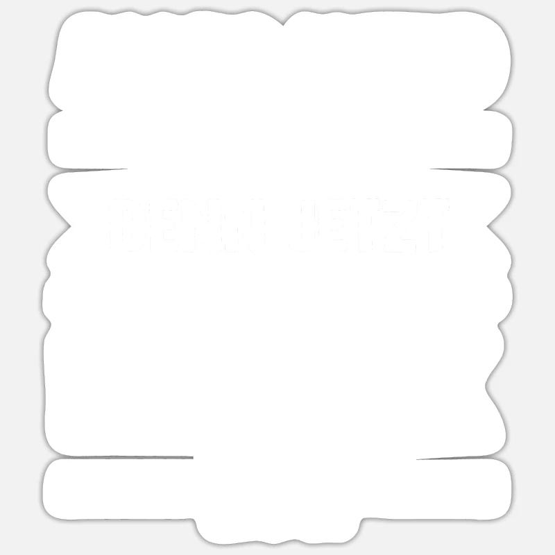 Patrick - Sticker Größe S (10 x 10 cm) - Mattweiß