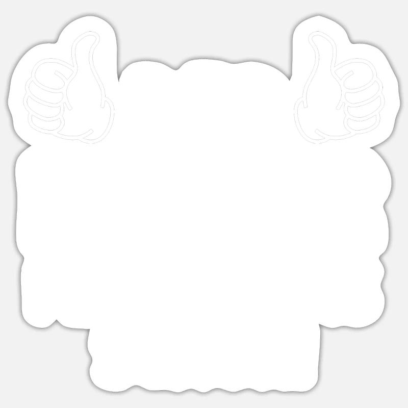 Sticker Größe S (10 x 10 cm) - 