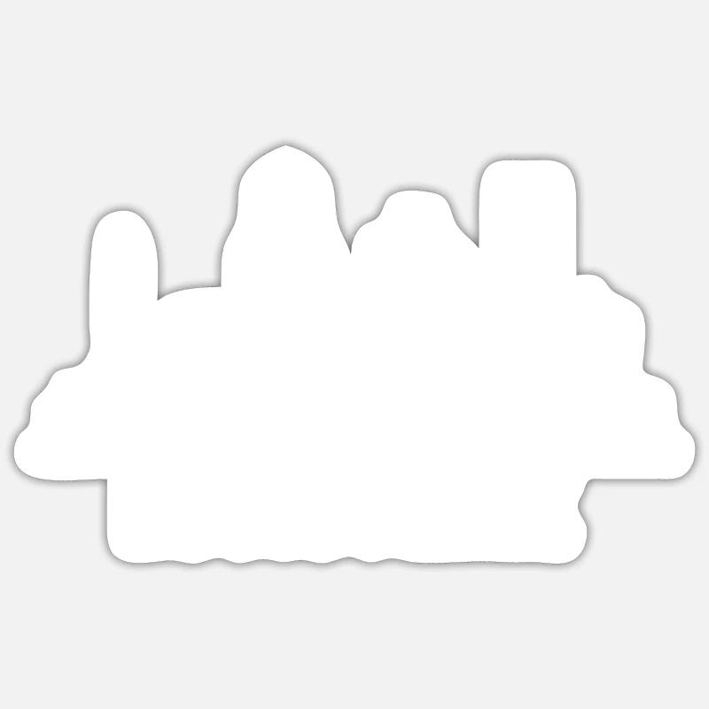 Sticker Größe S (10 x 10 cm) - 