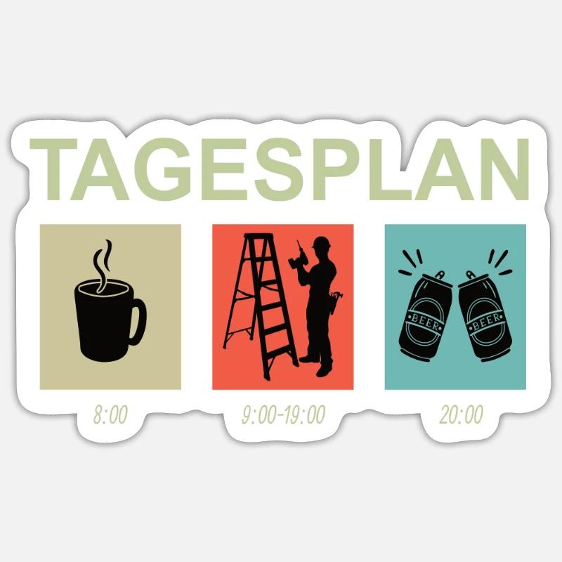 Sticker Größe S (10 x 10 cm) - 