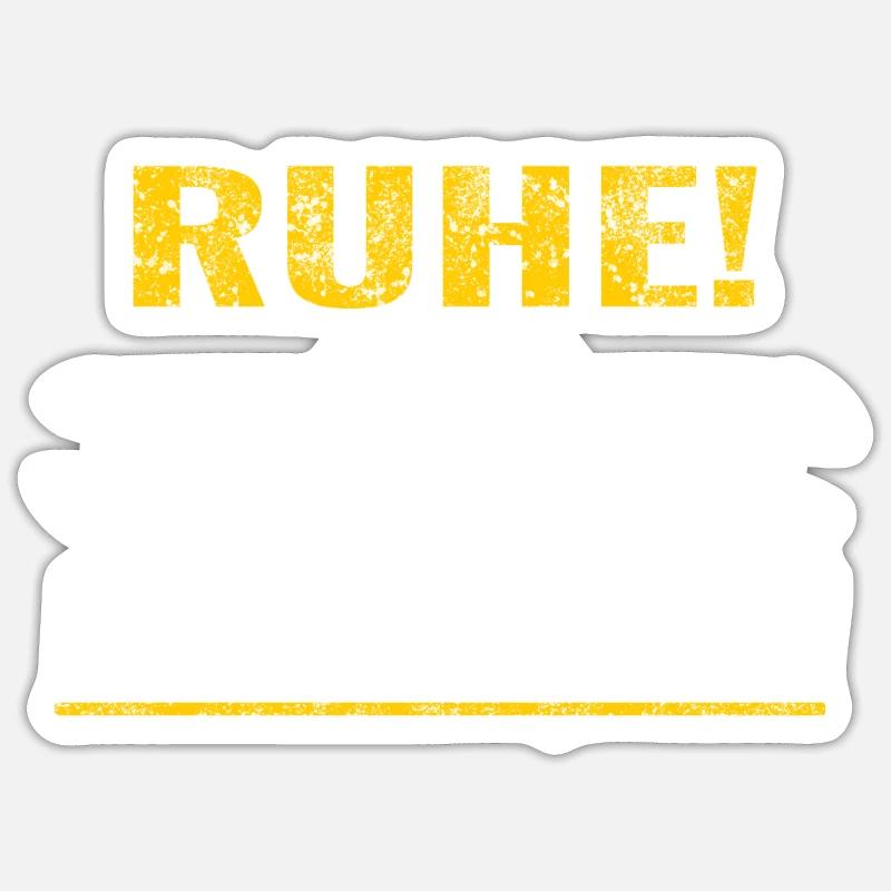 Heimwerker Geschenkidee Handwerker - Sticker Größe S (10 x 10 cm) - Mattweiß