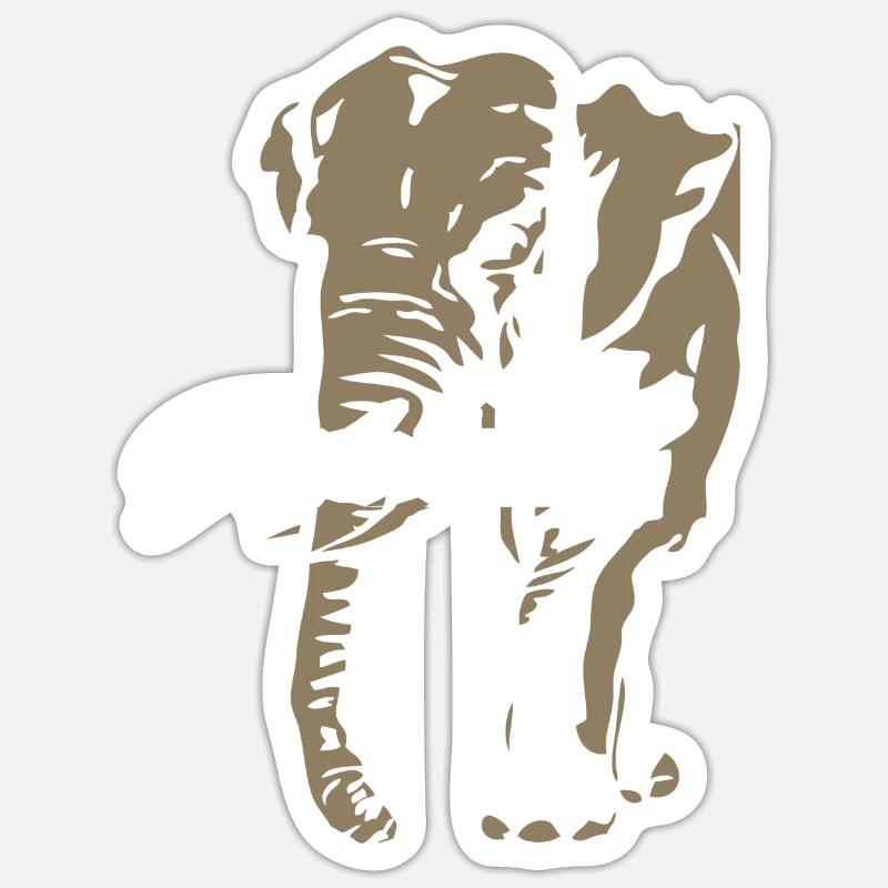 Sticker Größe S (10 x 10 cm) - 