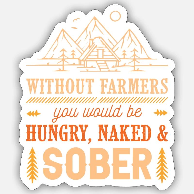 farming bauer Sticker Größe S (10 x 10 cm)