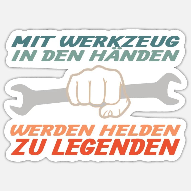 Sticker Größe S (10 x 10 cm) - 