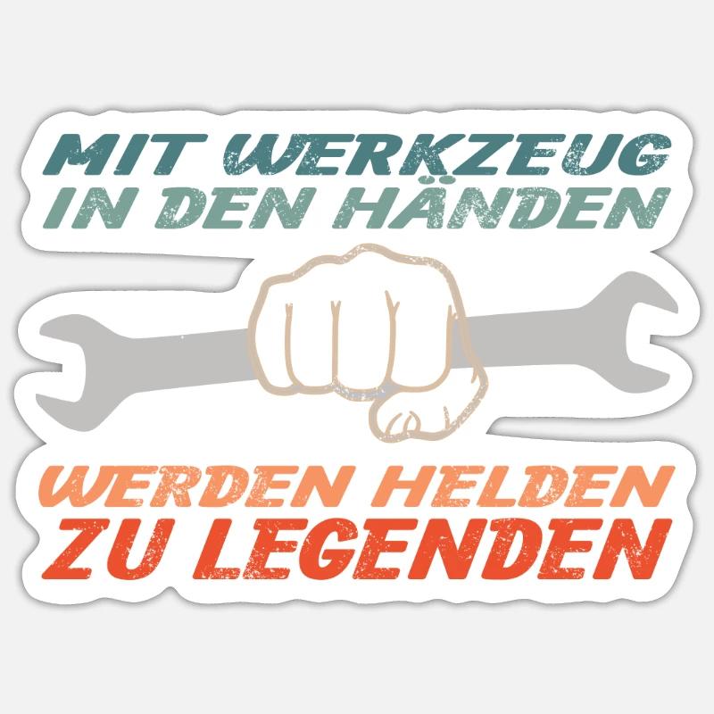 Sticker Größe S (10 x 10 cm) - 